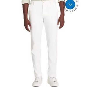 Men’s Izod Linen Pants - White - Size 34/30